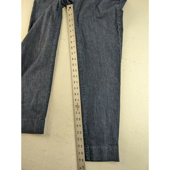 Womens Banana Republic Avery Pants Size 27/4 Blue Chino 15W 26 Inseam - Picture 4 of 11
